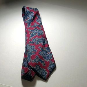 BERT PULITZER. ALL SILK. TIE. MADE IM U.S.A.